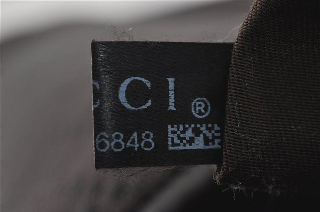 Authentic GUCCI Diamante Shoulder Cross Body Bag PVC Leather 223665 Brown 0968G