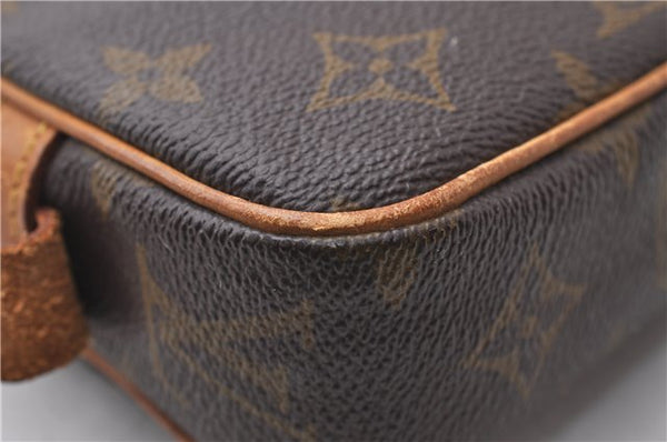 Auth Louis Vuitton Monogram Marly Bandouliere Shoulder Cross Bag LV Junk 0969D