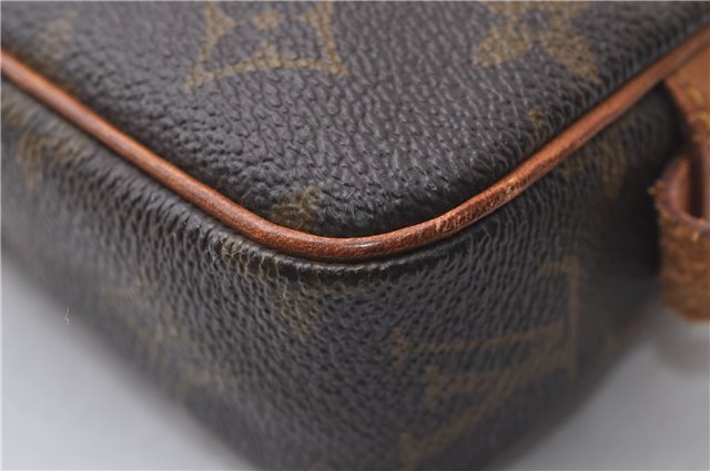 Auth Louis Vuitton Monogram Marly Bandouliere Shoulder Cross Bag LV Junk 0969D