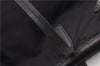 Authentic PRADA TESSUTO SAFFIANO Nylon Leather Tote Bag BR3924 Black 0970G
