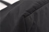 Authentic PRADA TESSUTO SAFFIANO Nylon Leather Tote Bag BR3924 Black 0970G