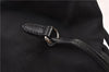 Authentic PRADA TESSUTO SAFFIANO Nylon Leather Tote Bag BR3924 Black 0970G