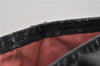 Authentic PRADA TESSUTO SAFFIANO Nylon Leather Tote Bag BR3924 Black 0970G