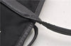Authentic PRADA TESSUTO SAFFIANO Nylon Leather Tote Bag BR3924 Black 0970G