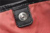 Authentic PRADA TESSUTO SAFFIANO Nylon Leather Tote Bag BR3924 Black 0970G