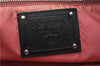 Authentic PRADA TESSUTO SAFFIANO Nylon Leather Tote Bag BR3924 Black 0970G