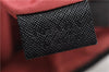 Authentic PRADA TESSUTO SAFFIANO Nylon Leather Tote Bag BR3924 Black 0970G