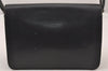 Authentic Christian Dior Shoulder Cross Body Bag Purse Leather Black CD 0970I