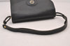 Authentic Christian Dior Shoulder Cross Body Bag Purse Leather Black CD 0970I