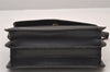 Authentic Christian Dior Shoulder Cross Body Bag Purse Leather Black CD 0970I
