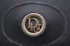 Authentic Christian Dior Shoulder Cross Body Bag Purse Leather Black CD 0970I
