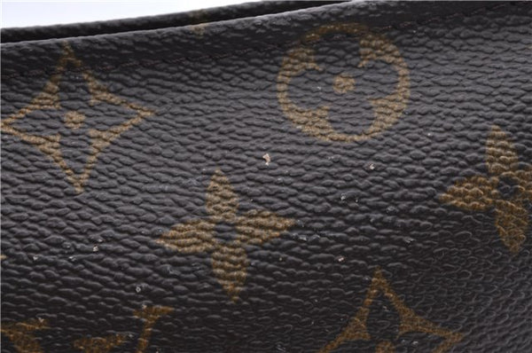 Auth Louis Vuitton Monogram Poche Toilette 19 Cosmetics Pouch M47544 LV 0971D