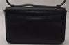 Authentic GUCCI Vintage Shoulder Bag Purse Leather Black Junk 0972I