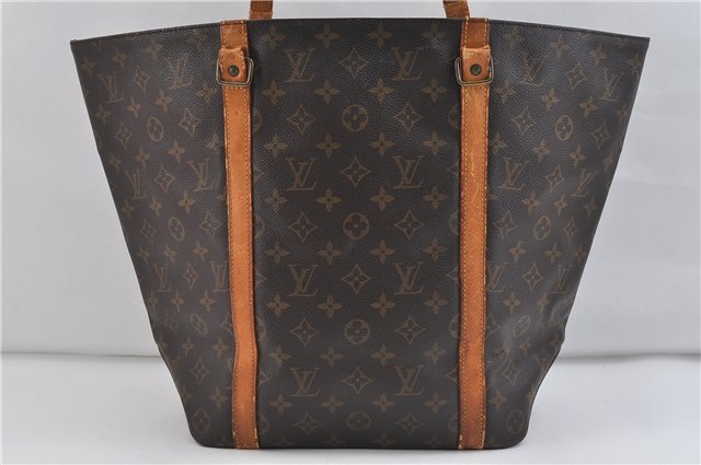 Authentic Louis Vuitton Monogram Sac Shopping PM Tote Bag M51108 LV Junk 0973D