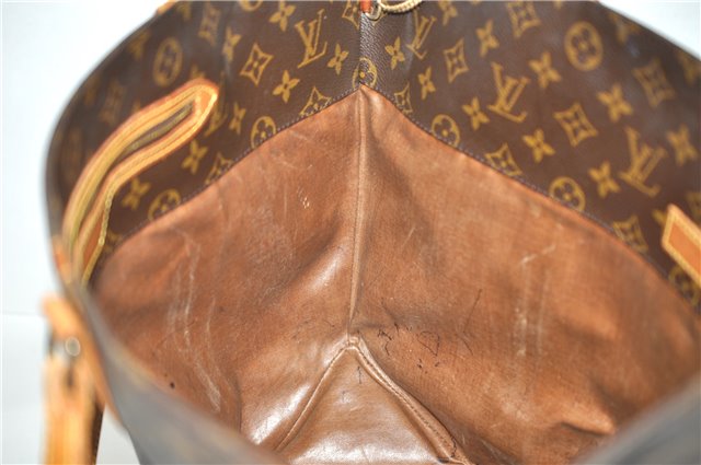 Authentic Louis Vuitton Monogram Sac Shopping PM Tote Bag M51108 LV Junk 0973D