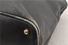 Authentic GUCCI Bamboo 2way Shoulder Hand Bag Leather 0000289 Black Junk 0973G