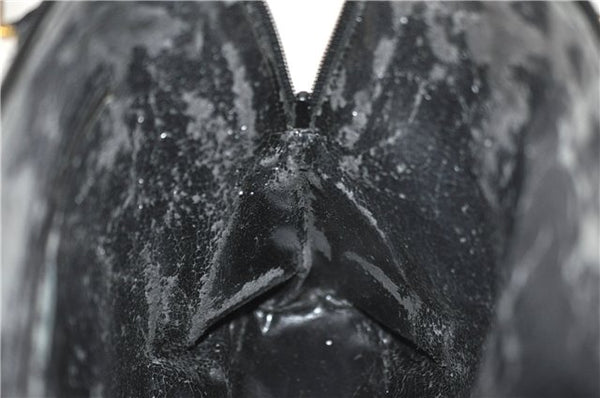 Authentic GUCCI Bamboo 2way Shoulder Hand Bag Leather 0000289 Black Junk 0973G