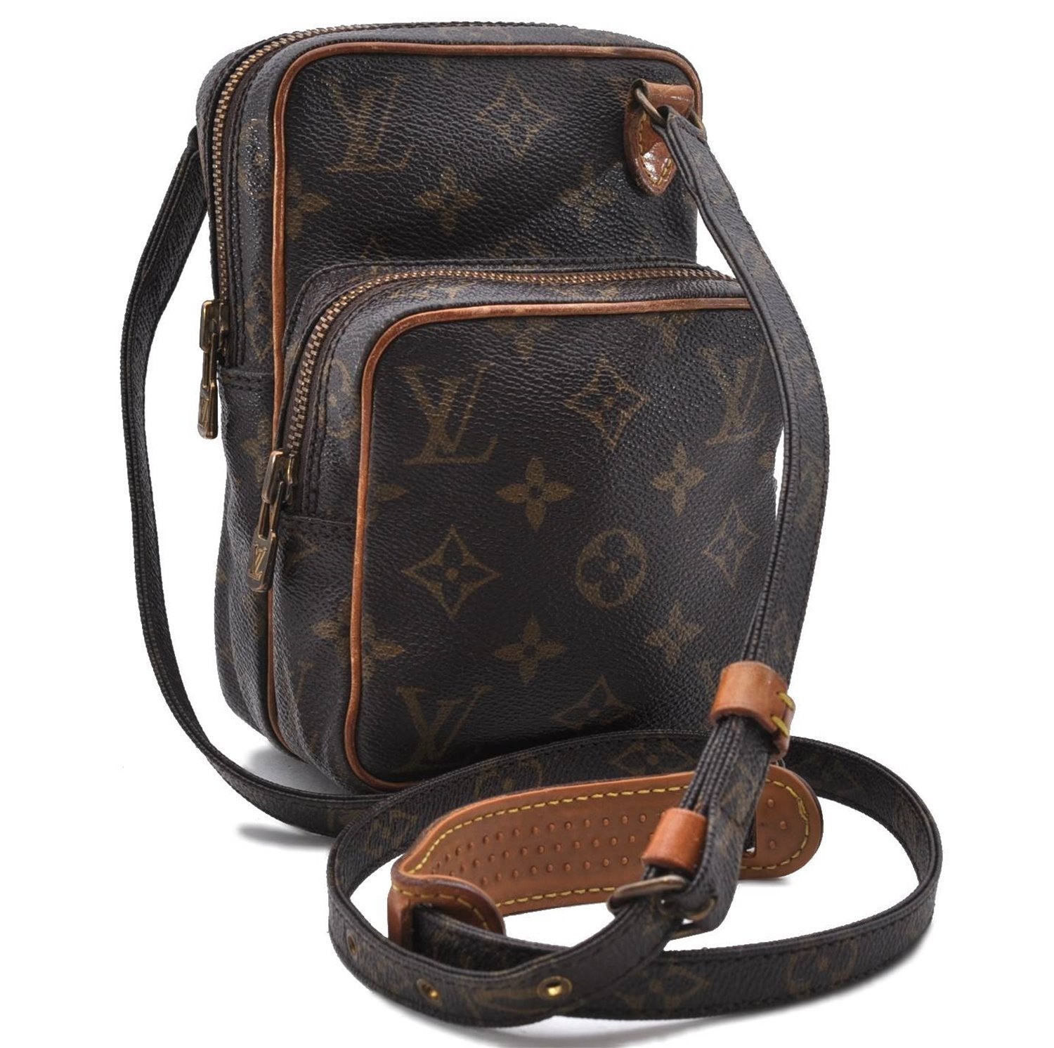 Auth Louis Vuitton Monogram Mini Amazone Shoulder Cross Body Bag M45238 LV 0975D