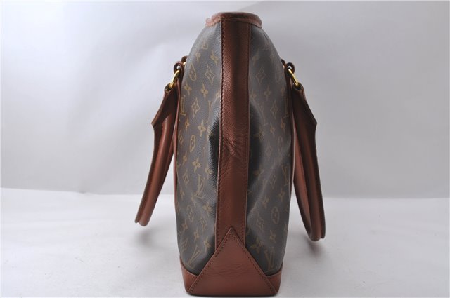 Auth Louis Vuitton Monogram Sac Weekend PM Vintage Tote Hand Bag M42425 LV 0976D