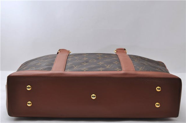 Auth Louis Vuitton Monogram Sac Weekend PM Vintage Tote Hand Bag M42425 LV 0976D