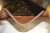 Auth Louis Vuitton Monogram Sac Weekend PM Vintage Tote Hand Bag M42425 LV 0976D