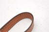 Authentic CELINE Macadam Blason Pattern Clutch Hand Bag PVC Leather Brown 0976G