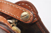Authentic CELINE Macadam Blason Pattern Clutch Hand Bag PVC Leather Brown 0976G