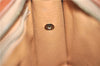 Authentic CELINE Macadam Blason Pattern Clutch Hand Bag PVC Leather Brown 0976G