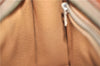 Authentic CELINE Macadam Blason Pattern Clutch Hand Bag PVC Leather Brown 0976G