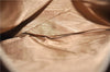 Authentic CELINE Macadam Blason Pattern Clutch Hand Bag PVC Leather Brown 0976G