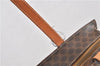 Authentic CELINE Macadam Blason Shoulder Tote Bag PVC Leather Brown 0977G