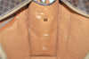 Authentic CELINE Macadam Blason Shoulder Tote Bag PVC Leather Brown 0977G