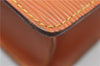 Authentic Louis Vuitton Epi Pochette Homme Clutch Hand Bag Brown M52528 LV 0978G