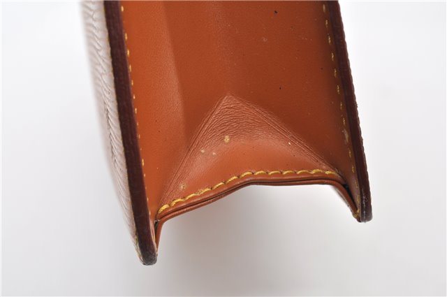 Authentic Louis Vuitton Epi Pochette Homme Clutch Hand Bag Brown M52528 LV 0978G