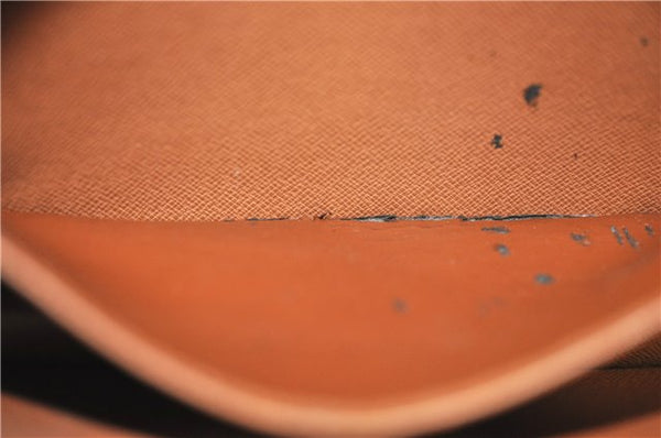 Authentic Louis Vuitton Epi Pochette Homme Clutch Hand Bag Brown M52528 LV 0978G