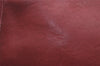 Authentic OLD COACH Vintage Pouch Purse Leather Red 0978I