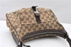 Authentic GUCCI Shoulder Cross Body Bag GG Canvas Leather 131211 Brown 0983G