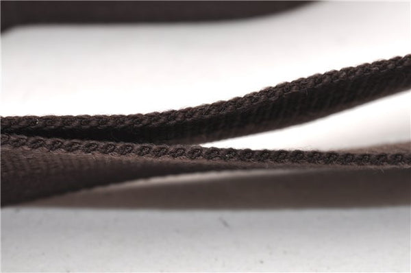 Authentic GUCCI Shoulder Cross Body Bag GG Canvas Leather 131211 Brown 0983G