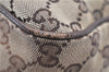 Authentic GUCCI Shoulder Cross Body Bag GG Canvas Leather 131211 Brown 0983G