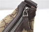 Authentic GUCCI Shoulder Cross Body Bag GG Canvas Leather 131211 Brown 0983G