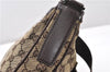 Authentic GUCCI Shoulder Cross Body Bag GG Canvas Leather 131211 Brown 0983G