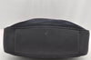 Authentic GUCCI Bamboo Shoulder Hand Bag Purse Suede Leather Navy Blue 0983I