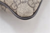 Authentic GUCCI Vintage Shoulder Cross Body Bag Purse GG PVC Leather Brown 0984G