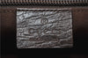 Authentic GUCCI Vintage Shoulder Cross Body Bag Purse GG PVC Leather Brown 0984G