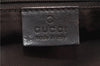Authentic GUCCI Abbey Shoulder Cross Bag GG Canvas Leather 203257 Brown 0986G