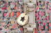 Authentic FENDI Zucchino Flower Shoulder Tote Bag Canvas Leather Pink 0987I
