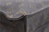 Authentic Louis Vuitton Monogram Sac Plat Hand Bag M51140 LV 0988D