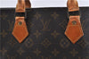 Authentic Louis Vuitton Monogram Sac Plat Hand Bag M51140 LV 0988D