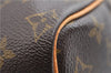 Authentic Louis Vuitton Monogram Speedy 25 Boston Hand Bag M41528 LV 0990G