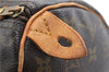 Authentic Louis Vuitton Monogram Speedy 25 Boston Hand Bag M41528 LV 0990G